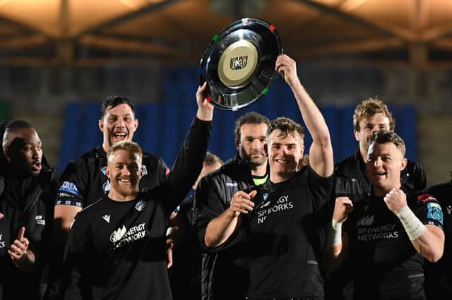 Glasgow Warriors have already lifted the Scottish-Italian Shield this season but have their sights set on bigger prizes. (Photo by Ross MacDonald / SNS Group)