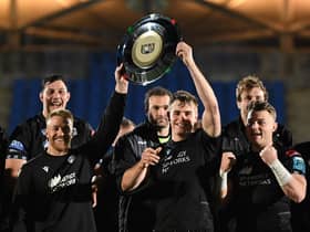 Glasgow Warriors have already lifted the Scottish-Italian Shield this season but have their sights set on bigger prizes. (Photo by Ross MacDonald / SNS Group)