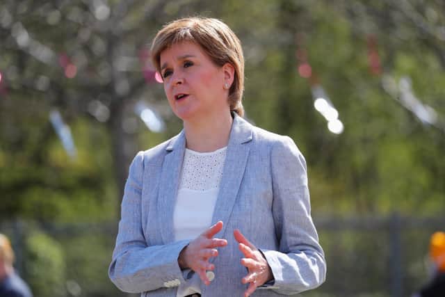 Nicola Sturgeon seems incapable of recognising any benefits of being part of the UK, says Brian Wilson (Picture: Russell Cheyne- Pool/Getty Images)