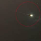 A “brilliant fireball” seen in the skies above parts of the UK is believed to have been space debris, experts have said.
