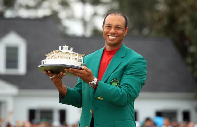 Tiger Woods won last year's Masters.