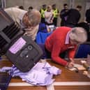 The count for the Scottish Parliament election in 2016 (SWNS)