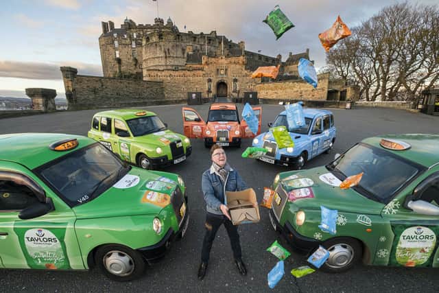 Initiatives to boost the profile of the firm include unveiling a fleet of 15 "Taylors taxis" branded in various flavours. Picture: Mike Wilkinson.