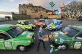 Initiatives to boost the profile of the firm include unveiling a fleet of 15 "Taylors taxis" branded in various flavours. Picture: Mike Wilkinson.