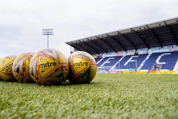 First plays third in League 1 as Falkirk host Montrose