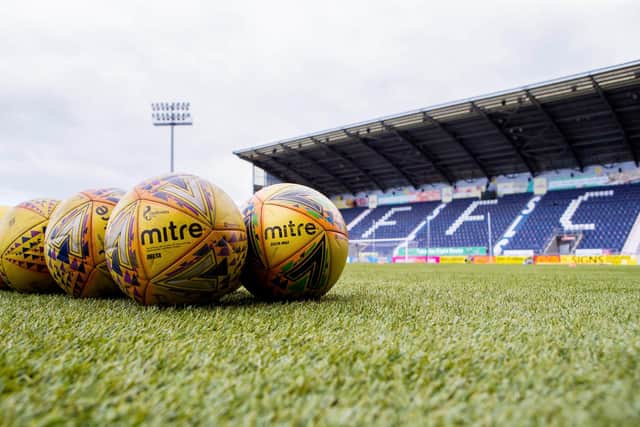 First plays third in League 1 as Falkirk host Montrose