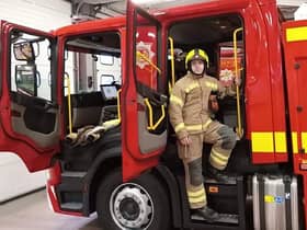 Firefighter Barry Martin. Picture: Scottish Fire and Rescue Service/PA Wire
