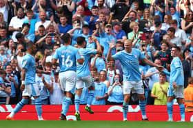 Manchester City are the only team to have an 100 per cent record in the English Premier League after four matches.