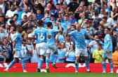 Manchester City are the only team to have an 100 per cent record in the English Premier League after four matches.