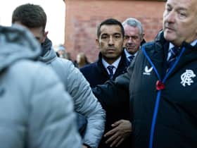 Rangers boss Giovanni van Bronckhorst is under pressure. (Photo by Alan Harvey / SNS Group)