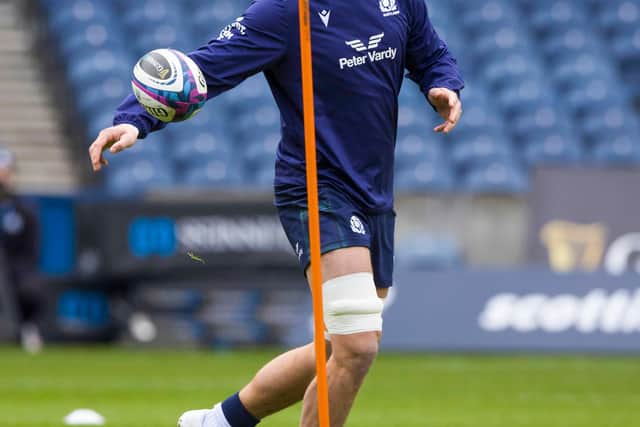 Jamie Ritchie is also in action for Edinburgh.