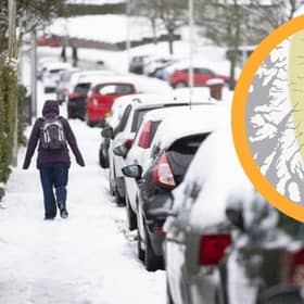 The Met Office has issued the first amber warning of heavy snow across Scotland this season (Photo: PA and Met Office).