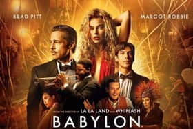 The star studded Babylon is set to be 2023's first big blockbuster - and could win an Oscar to boot. Cr: Paramount Pictures.