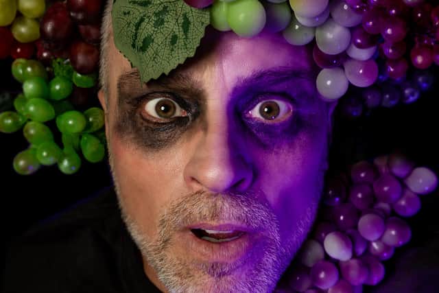 Peter Michael Marino will be performing his Fringe show Planet of the Grapes from New York.