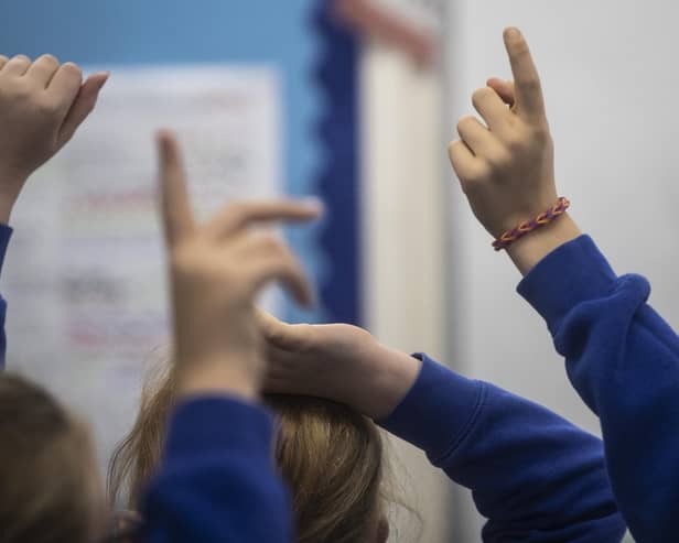 School children in a classroom. PIC: Danny Lawson/PA Wire