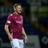 Jason Thomson has spent four years with Arbroath and witnessed gradual progression at Gayfield. (Photo by Craig Williamson / SNS Group)