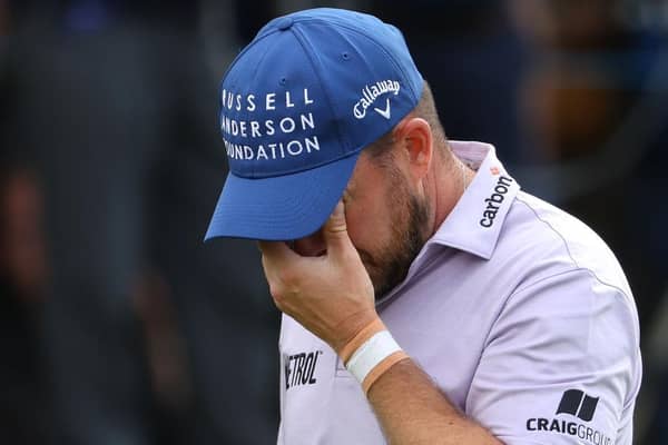 A dejected Richie Ramsay leaves the 18th green after completing his final round in last year's Betfred British Masters at The Belfry. Picture Andrew Redington/Getty Images.