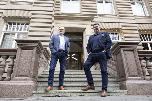 Thomas Brady and Michael Gribben are the co-founders of Xburo UK. Picture: Jeff Holmes