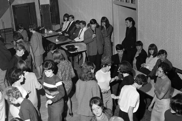 Revellers hit the dancefloor in the International Club in Princes Street Edinburgh in July 1965.