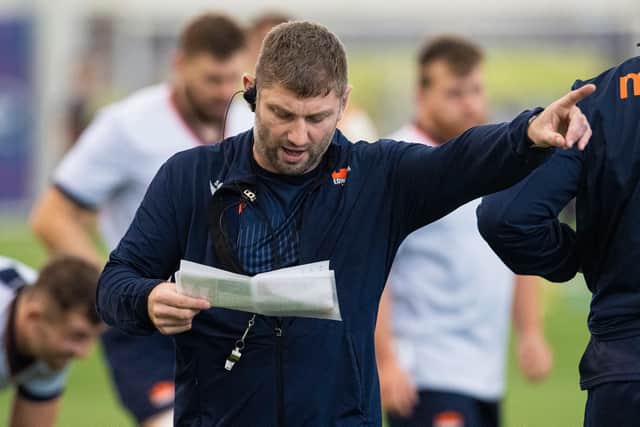 Edinburgh assistant coach Stevie Lawrie.