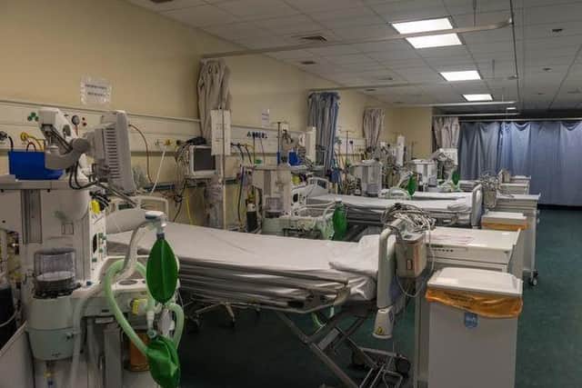 A first look inside the Royal Infirmary of Edinburgh hospital as they prepare for patients with the Covid-19 Coronavirus.
The new recovery room for Coronavirus patients
