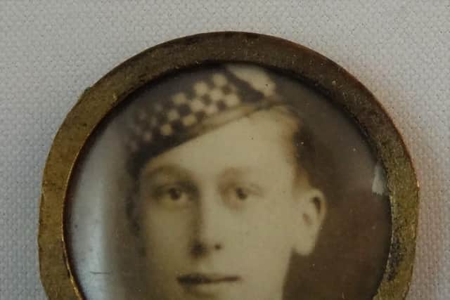 Eighteen-year-old Private Vincent Collins, 8th (Argyllshire) Battalion
