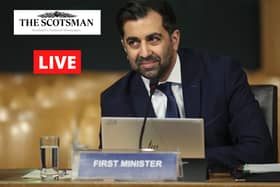 Humza Yousaf faces first minister's questions