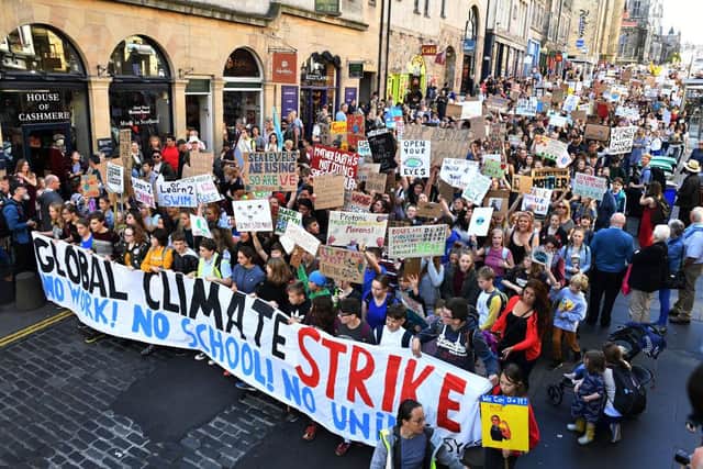 Thousands of young people are set to take to the streets across Scotland in a series of coordinated climate protests later this week.