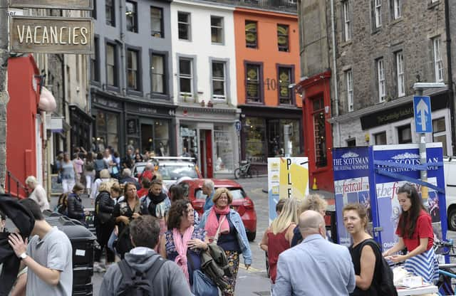 Hotel accommodation is usually in short supply in Edinburgh in August when its festivals are in full swing. Picture: Neil Hanna