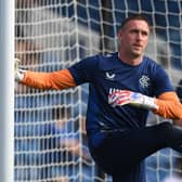 Allan McGregor was back between the sticks for Rangers in their League Cup clash with Queen of the South. (Photo by Craig Foy / SNS Group)