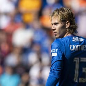 Todd Cantwell could miss the next month of action for Rangers after hurting his knee.