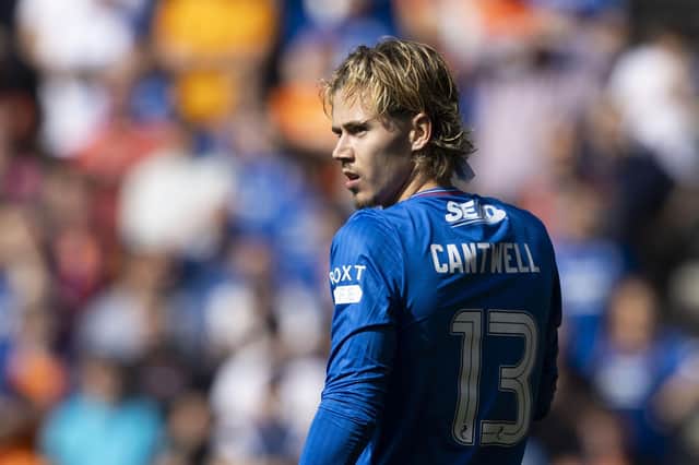 Todd Cantwell could miss the next month of action for Rangers after hurting his knee.