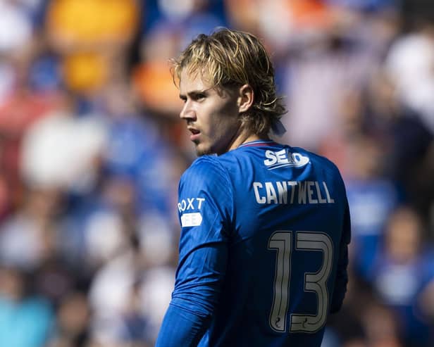 Todd Cantwell could miss the next month of action for Rangers after hurting his knee.