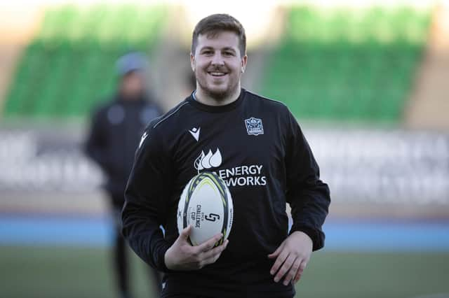 Murphy Walker will start for Glasgow Warriors against Edinburgh at Scotstoun.  (Photo by Craig Williamson / SNS Group)