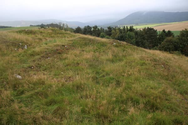 The spot where the abandoned settlement of Old Redhead, near Galashiels, once stood. PIC: Historic Environment Scotland.