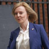Foreign Secretary Liz Truss leaving 10 Downing Street, London, following a Cabinet meeting.