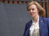 Foreign Secretary Liz Truss leaving 10 Downing Street, London, following a Cabinet meeting.
