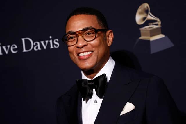 US television journalist Don Lemon, pictured here at the Recording Academy and Clive Davis pre-Grammy gala in February, has left CNN.