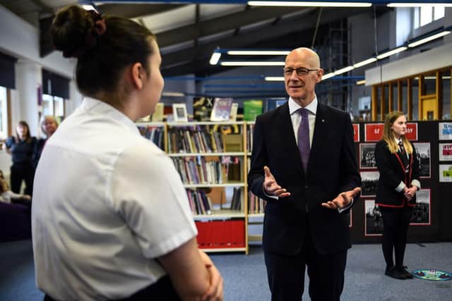 Last month EIS warned that head teachers and members of school senior management teams were facing “unsustainable” and “excessive” workloads after blended learning schemes were scrapped by education secretary John Swinney following criticism from parents. (Photo by Andy Buchanan - Pool/Getty Images)