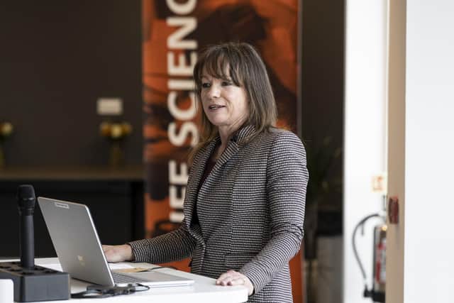 Deborah O'Neil of ONE, ONE BioHub, and biotech firm NovaBiotics, says: 'North-east Scotland is serious about its life sciences opportunity.' Picture: Newsline Media.