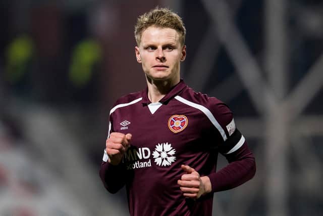 Gary Mackay-Steven believes there is more to come in a Hearts jersey. (Photo by Ross Parker / SNS Group)
