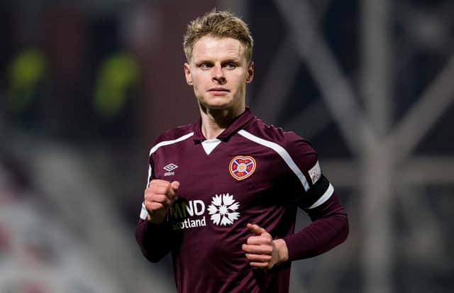 Gary Mackay-Steven believes there is more to come in a Hearts jersey. (Photo by Ross Parker / SNS Group)