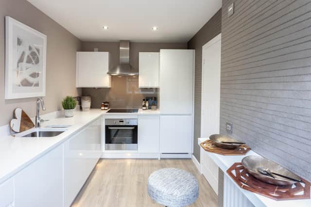 The Urquhart showhome at Millerbank, Clydebank