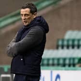 Hibs manager Jack Ross during his side's Premiership draw with Celtic at Easter Road. Photo by Craig Foy/SNS Group
