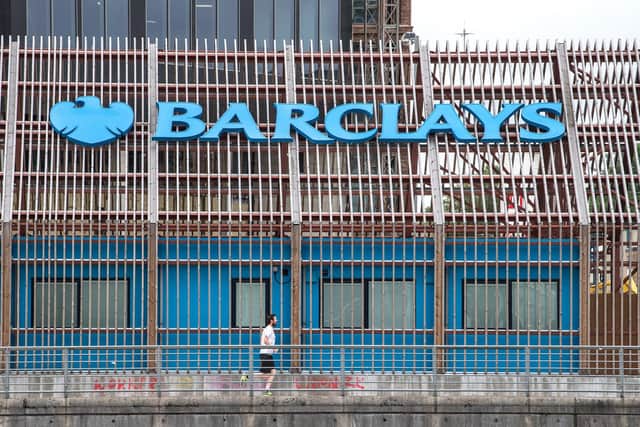 Banking giant Barclays posted better-than-expected results. Picture: John Devlin