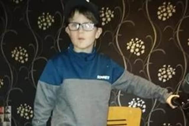 Kaden Laird, aged 12, was last seen at 11pm on Thursday, July 1, in the Cornhill area of Aberdeen City (Photo: Police Scotland).