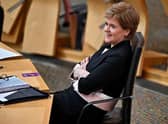 Nicola Sturgeon. Picture: Jeff J Mitchell/WPA pool/Getty Images