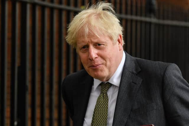 Boris Johnson should stop directing warlike rhetoric towards the public and do more to help those in need, says Laura Waddell (Picture: Leon Neal/Getty Images)