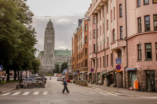 The Kallio district in Helsinki. Pic: Helsinki Partners/Heidi Stromberg/PA.