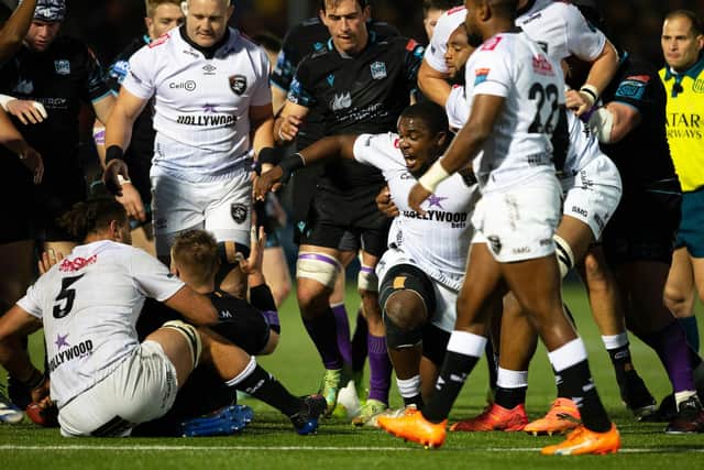 The Sharks have taken on Scottish opposition in the URC.